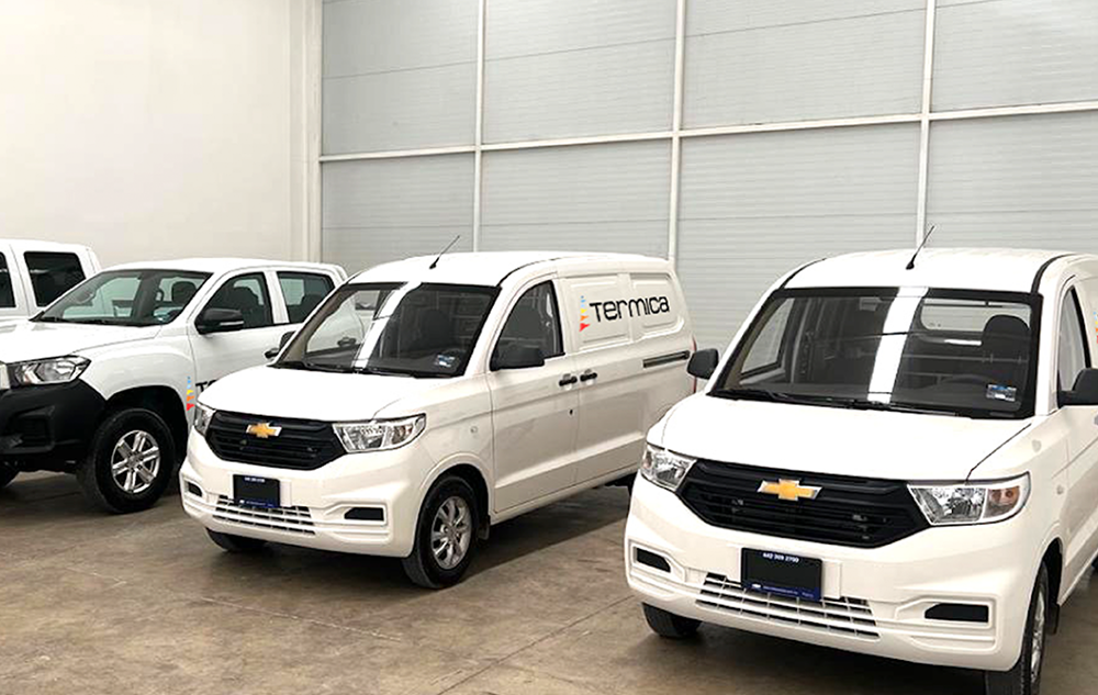 Imagen de camionetas de Térmica Querétaro